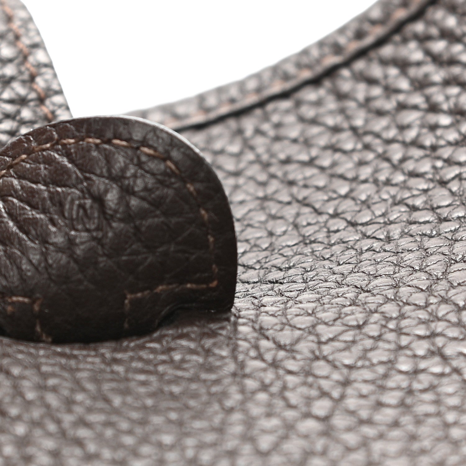 Hermes Taurillon Clemence Evelyne III PM Chocolate 6 of 11