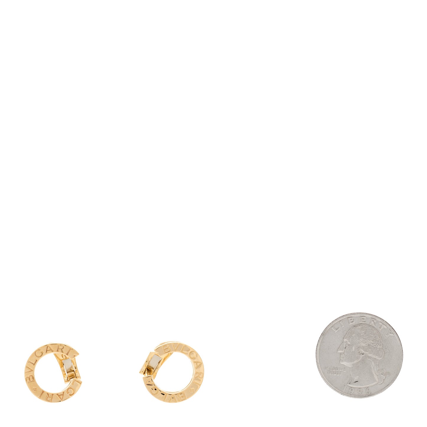 18K Yellow Gold Bvlgari Bvlgari Earrings