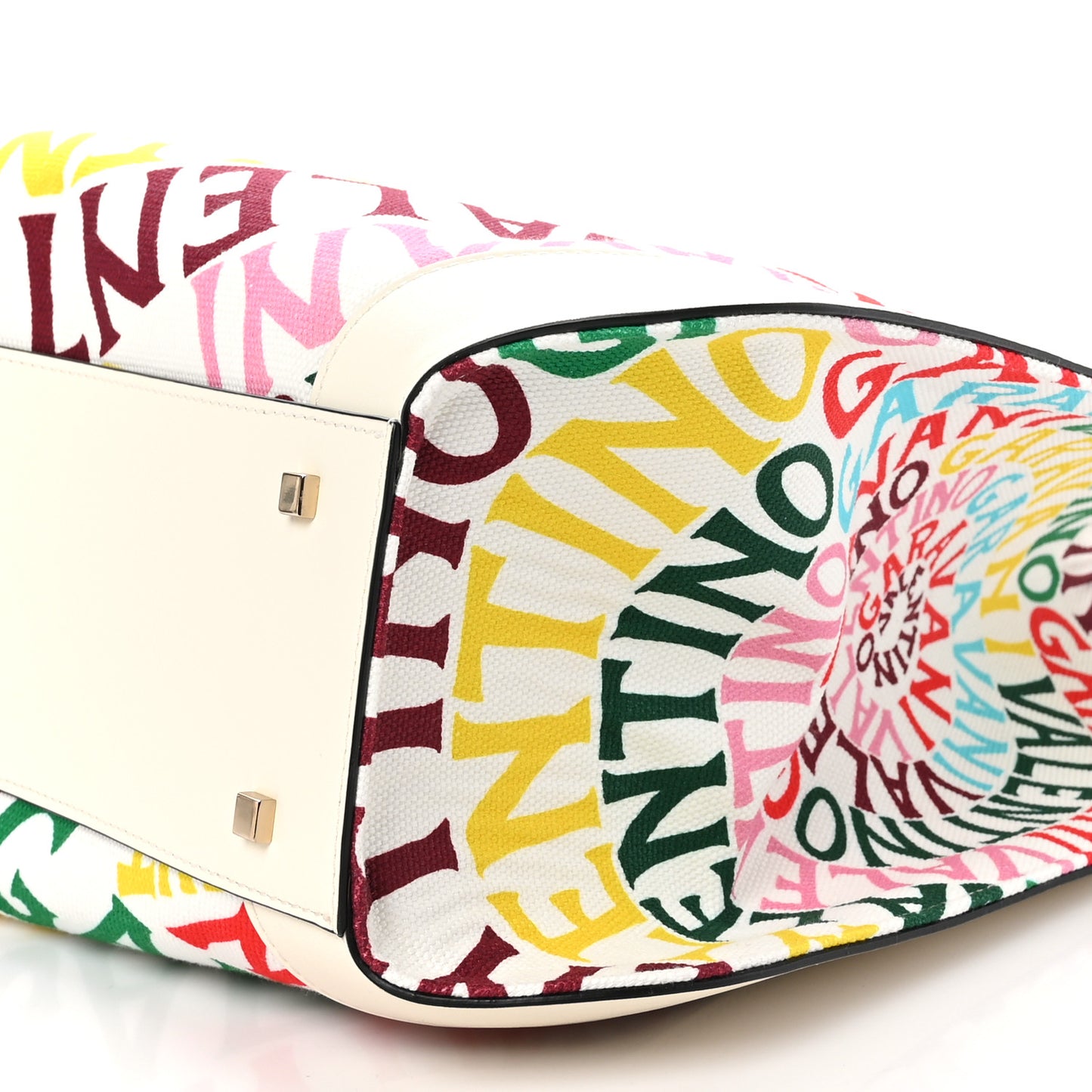 Canvas Large Escape Loop Logo Tote Multicolor