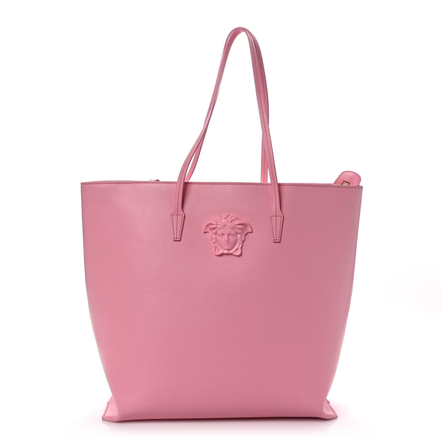 Saffiano Palazzo Medusa Tote Pink