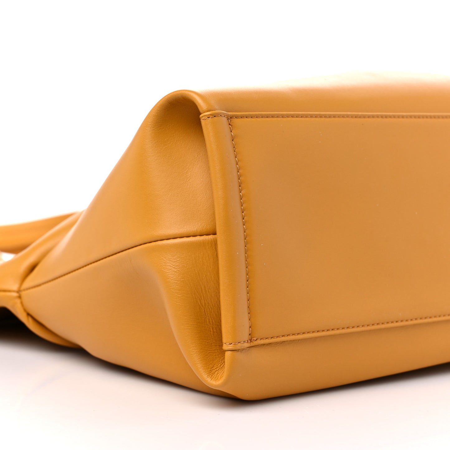 Calfskin Judy East West Tote Sunflower