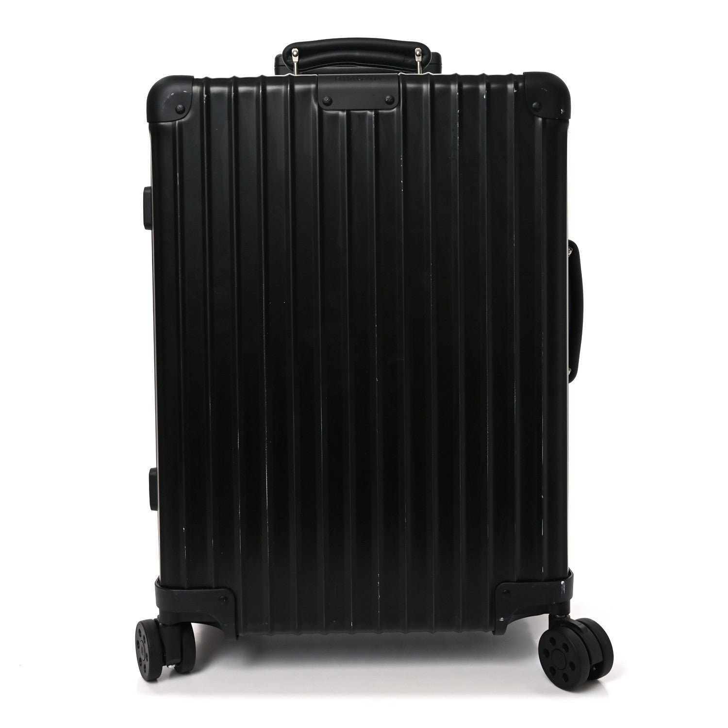 RIMOWA CLASSIC キャビン　黒 Rimowa Aluminum Classic Cabin Black 1835379 – FASHIONPHILE