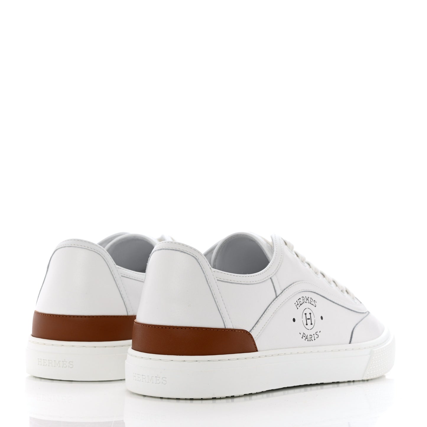 Calfskin Mens Get Sneakers 40 White