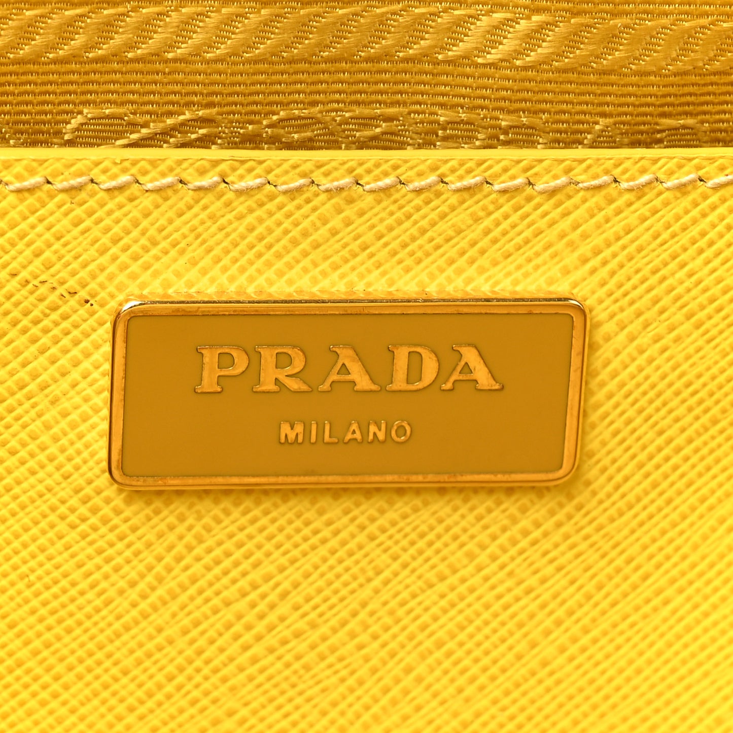 Saffiano Lux Bowler Girasole