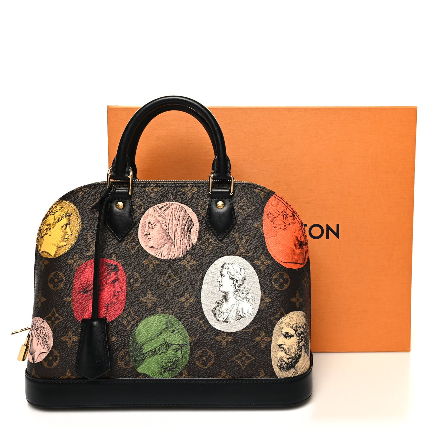 x FORNASETTI Monogram Cameo Alma PM