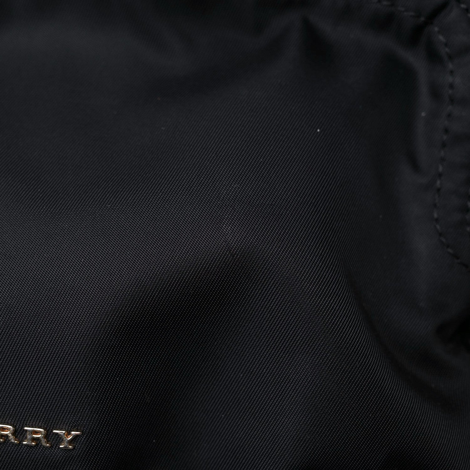 Burberry Nylon Medium Rucksack Runway Backpack Black Gold 21 of 22