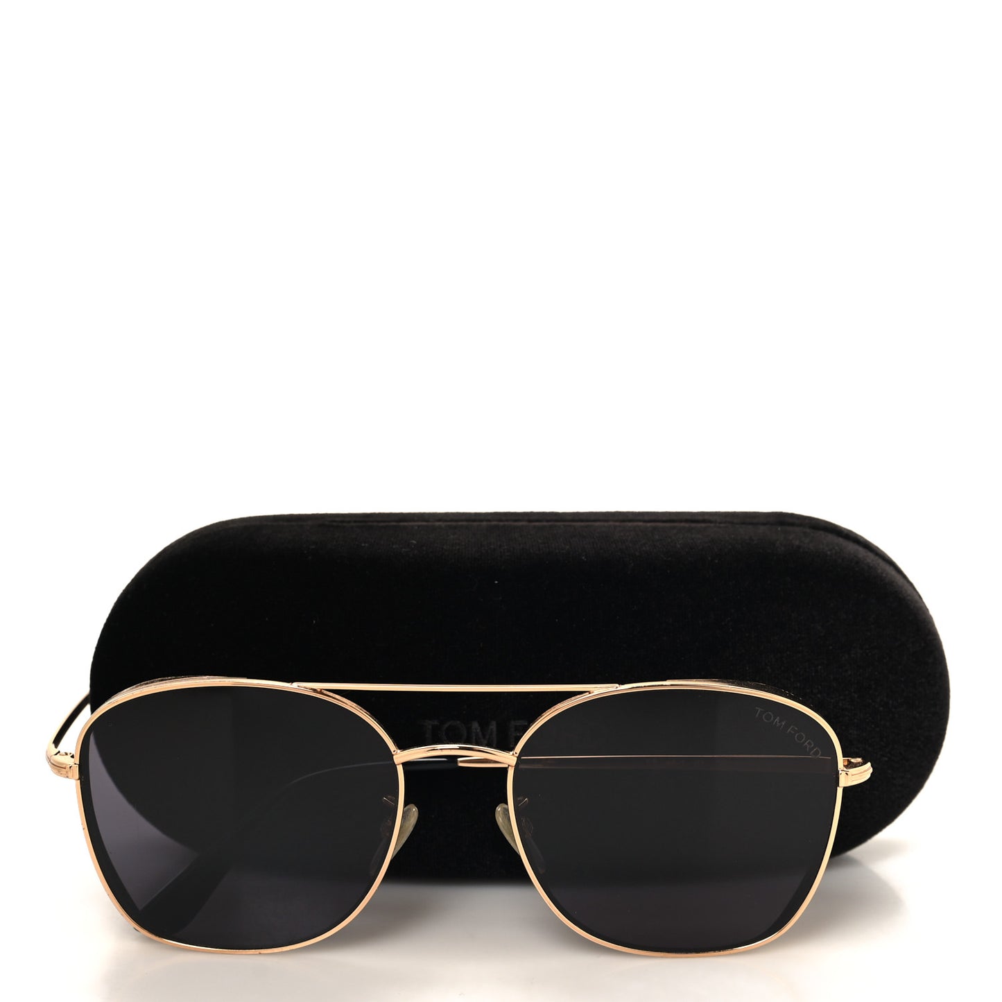 Metal Pilot Sunglasses FT0724 Gold