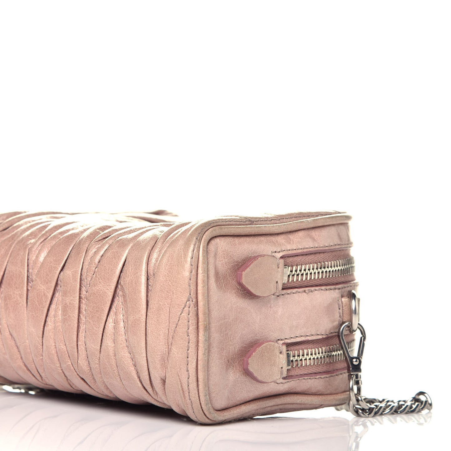 Nappa Matelasse Lux Camera Bag Mughetto