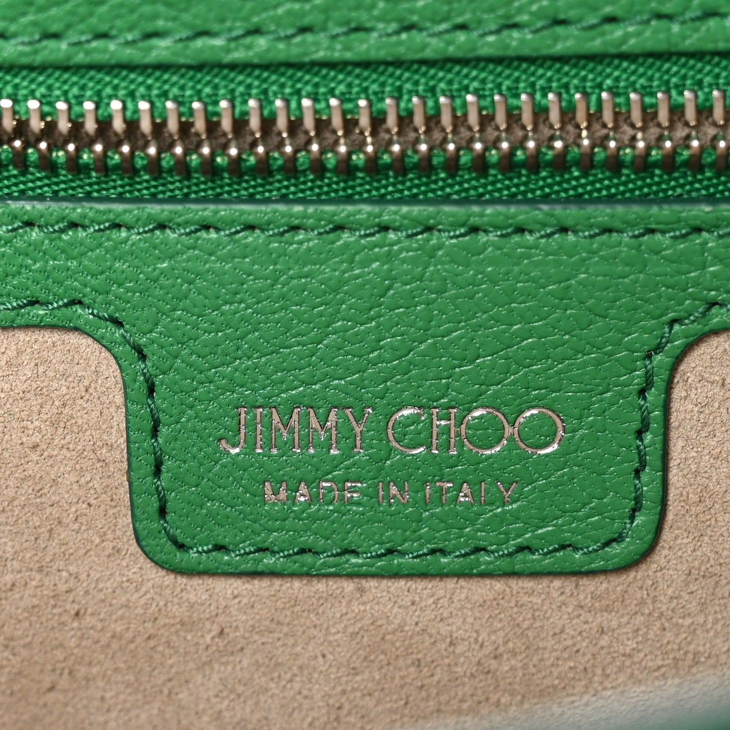 Goatskin Suede Crystal Madeline Shoulder Bag Malachite