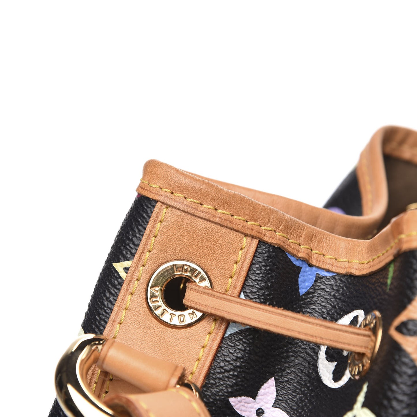 Monogram Multicolor Petit Noe Black