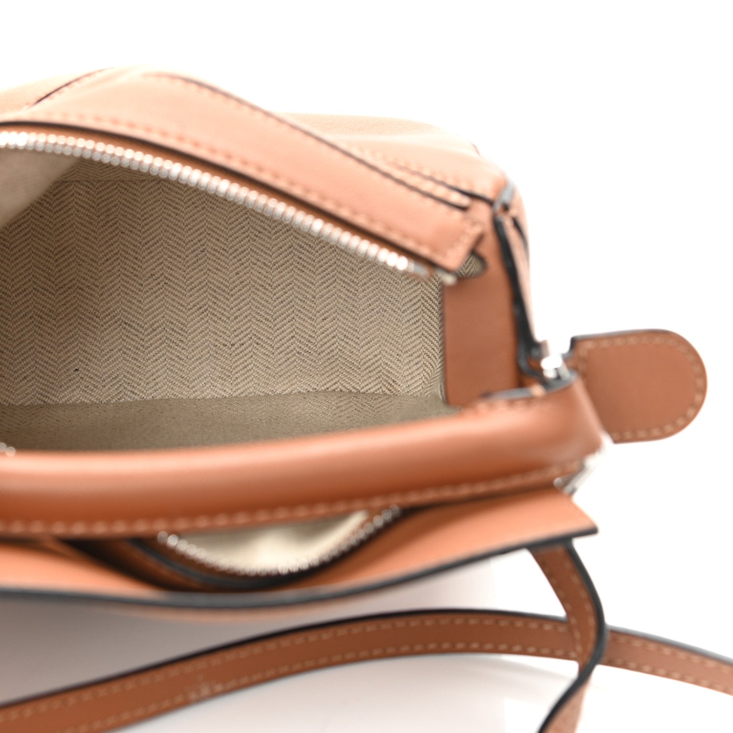 Loewe Calfskin Mini Puzzle Bag Tan 5 of 11