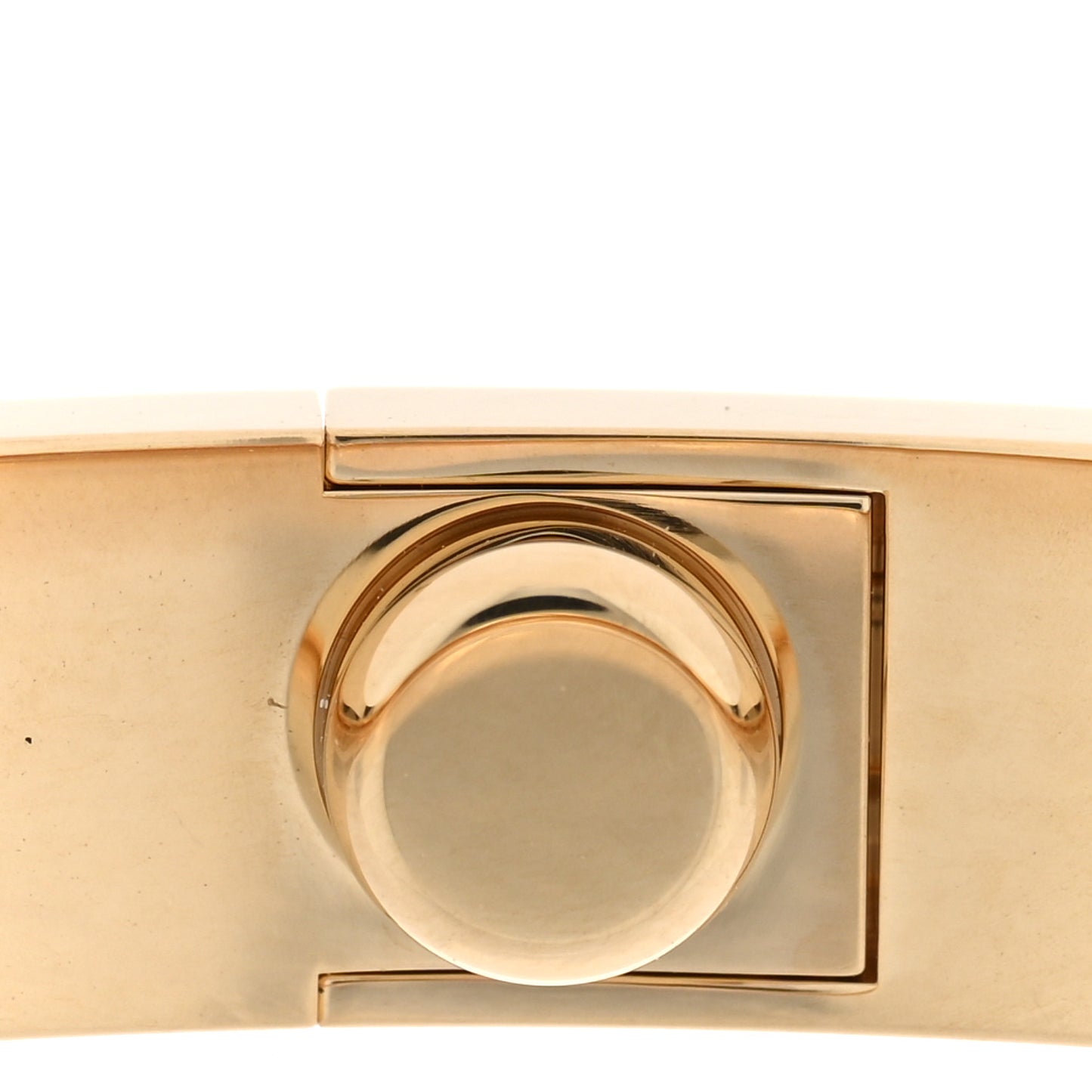 18K Yellow Gold Brushed Finish LOVE Bracelet 18