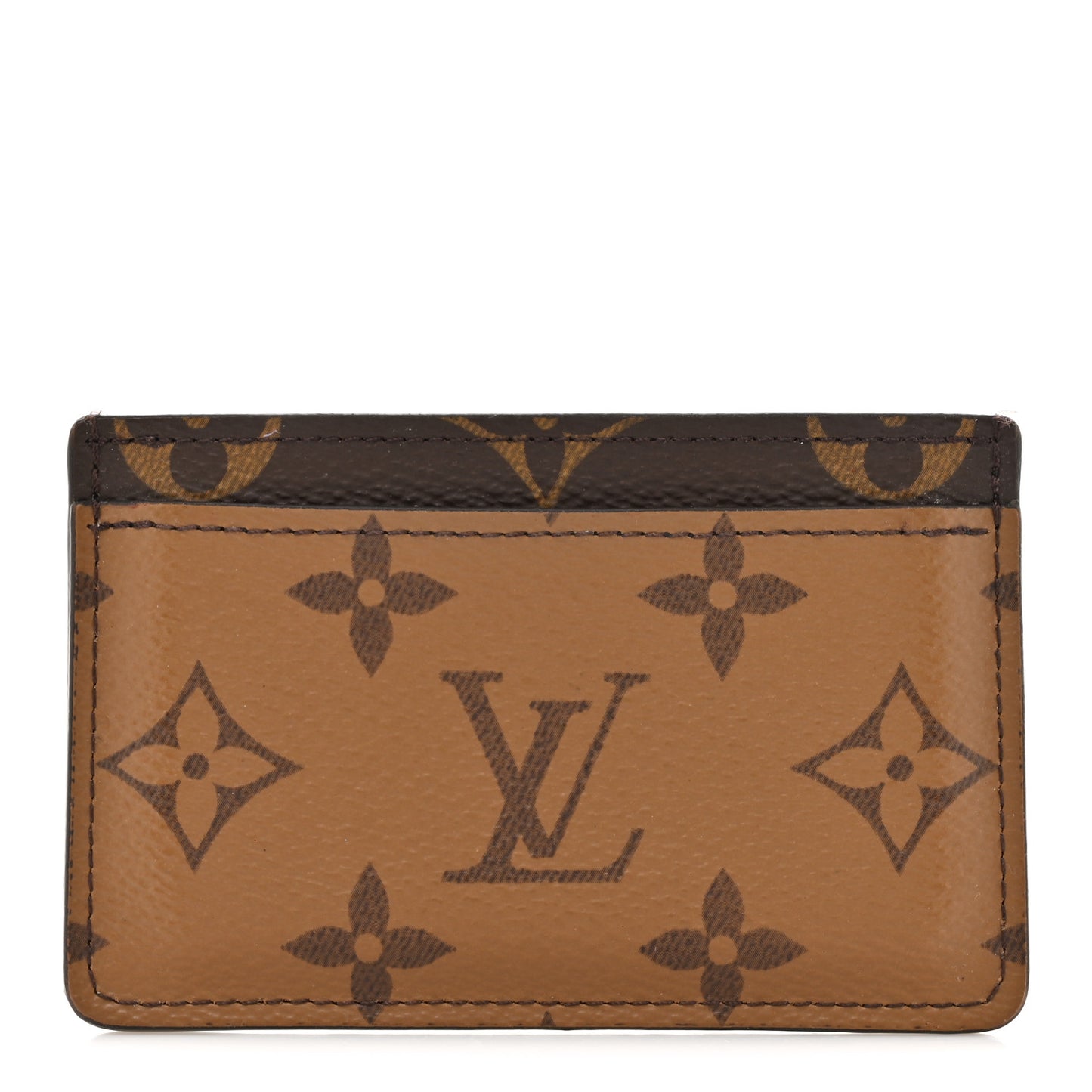 Reverse Monogram Card Holder