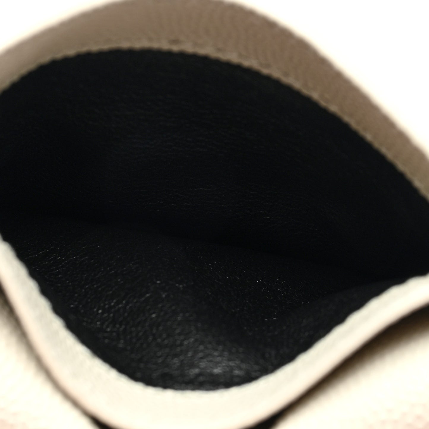 Grain De Poudre Uptown Monogram Card Case Blanc Vintage