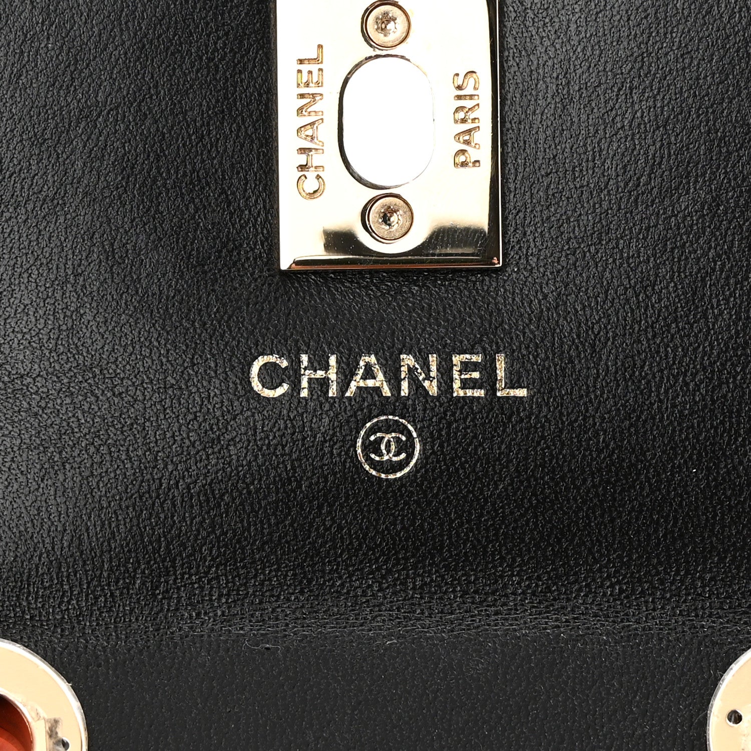 Chanel Lambskin Quilted Trendy CC Card Holder On Chain Black 6 of 11