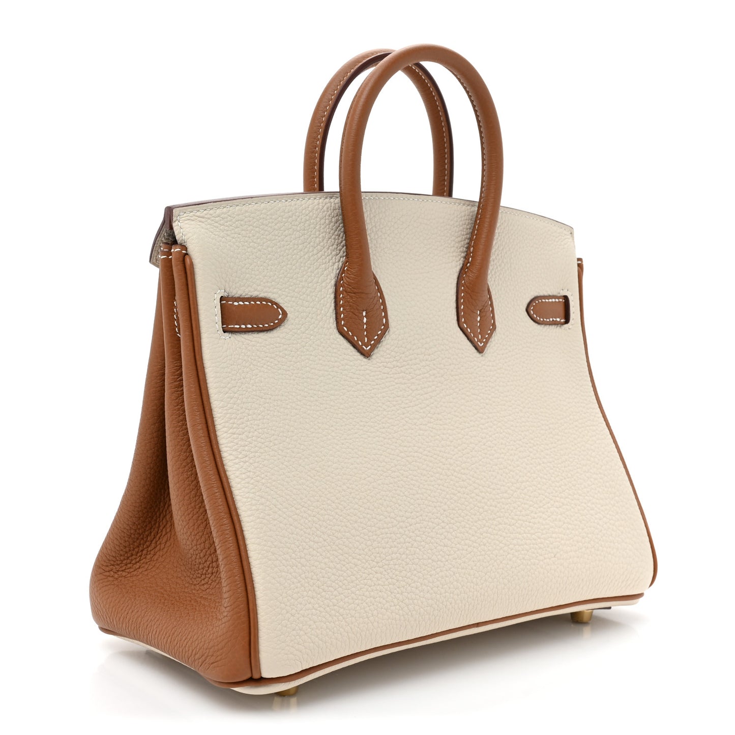 Togo Horseshoe Birkin 25 Craie Gold