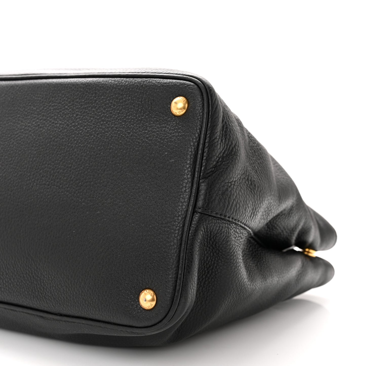 Vitello Daino Tote Black