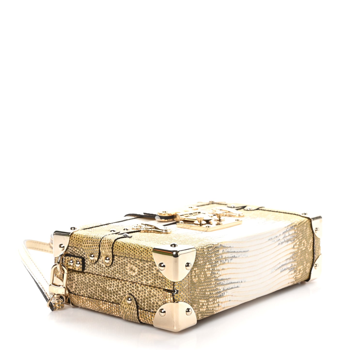 Lizard Petite Malle Vegetal Luxe