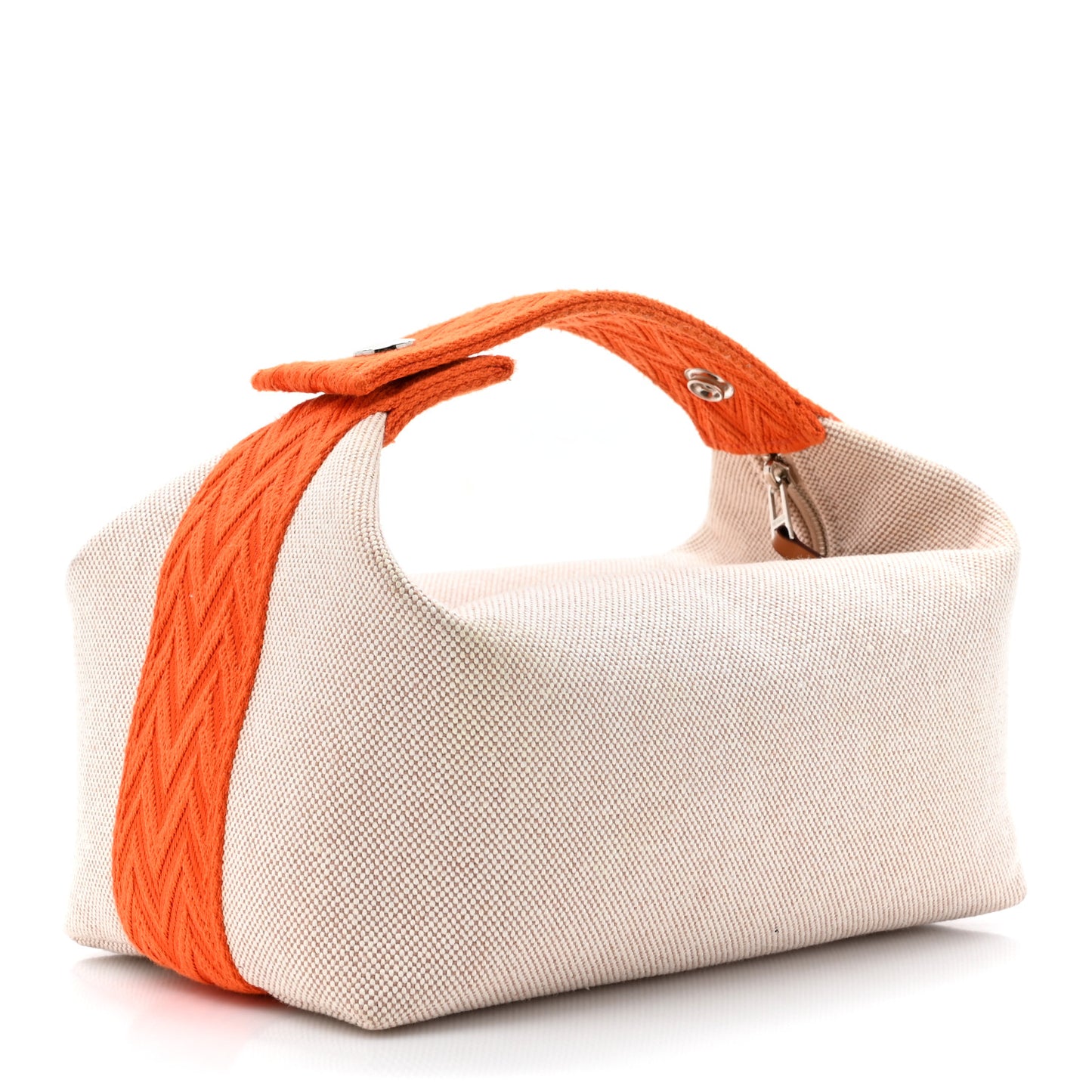 Canvas Small Bride-A-Brac Pouch Natural Orange