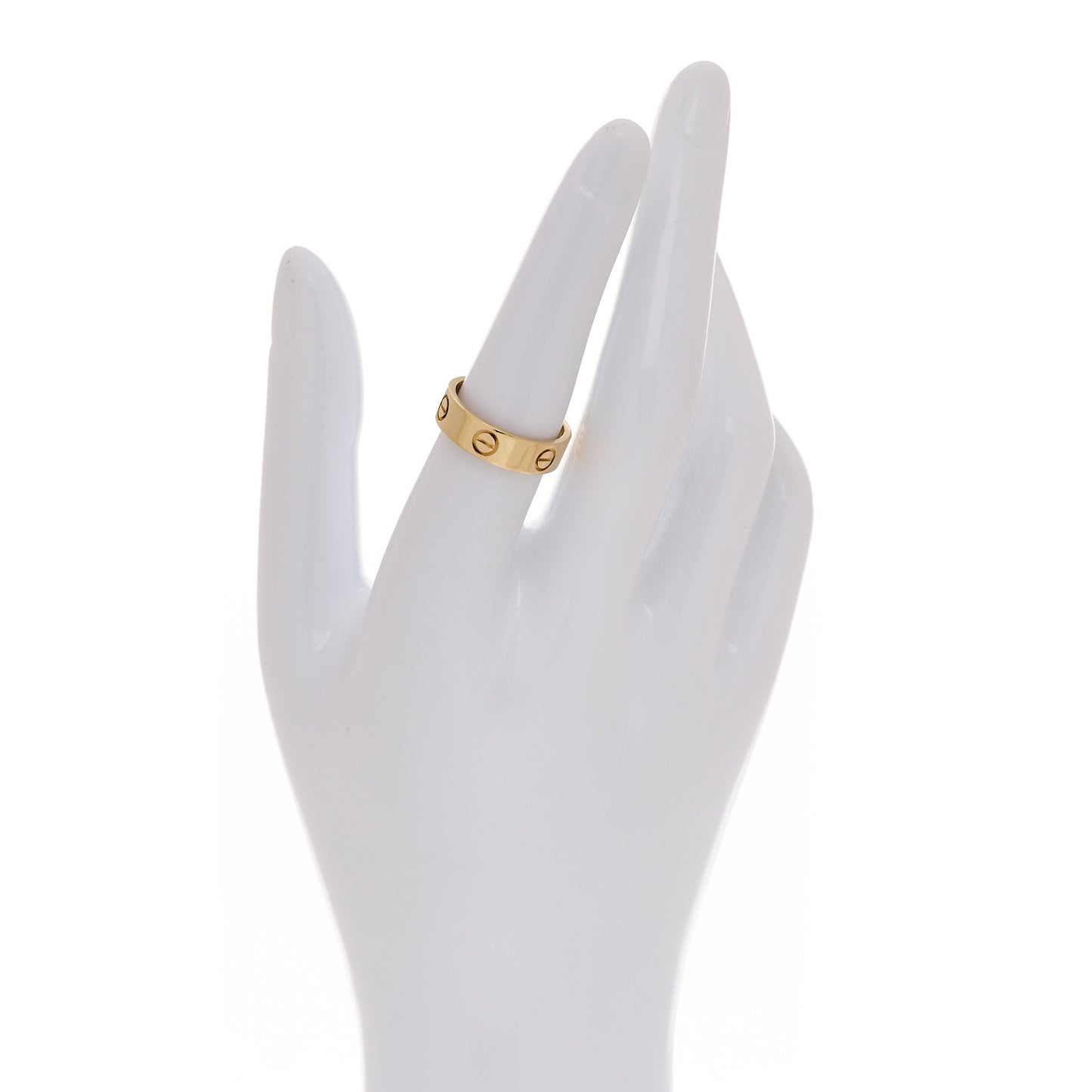 18K Yellow Gold 5.5mm LOVE Ring 54 7