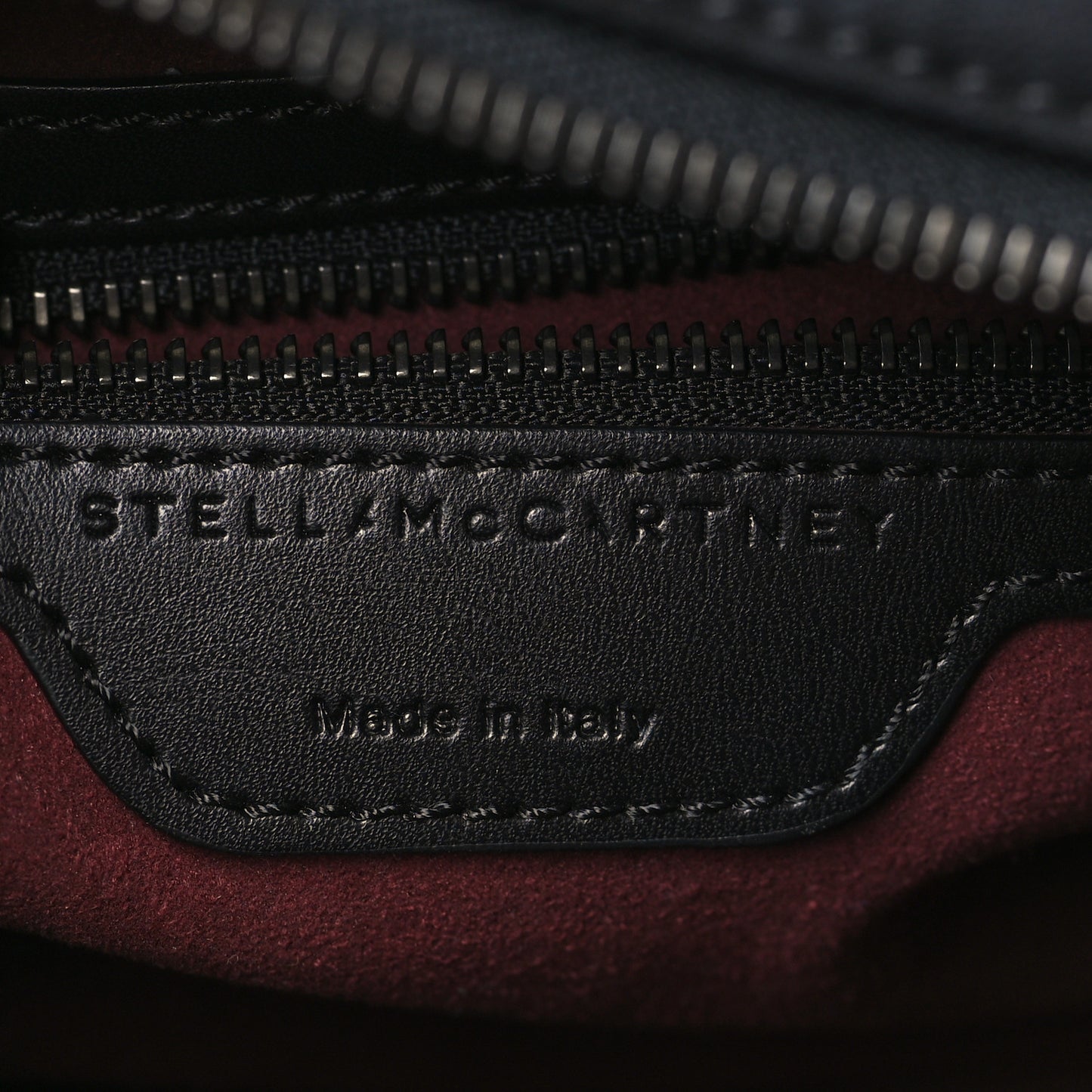 Eco Alter Nappa All Is Love Mini Falabella Box Top Handle Bag Black