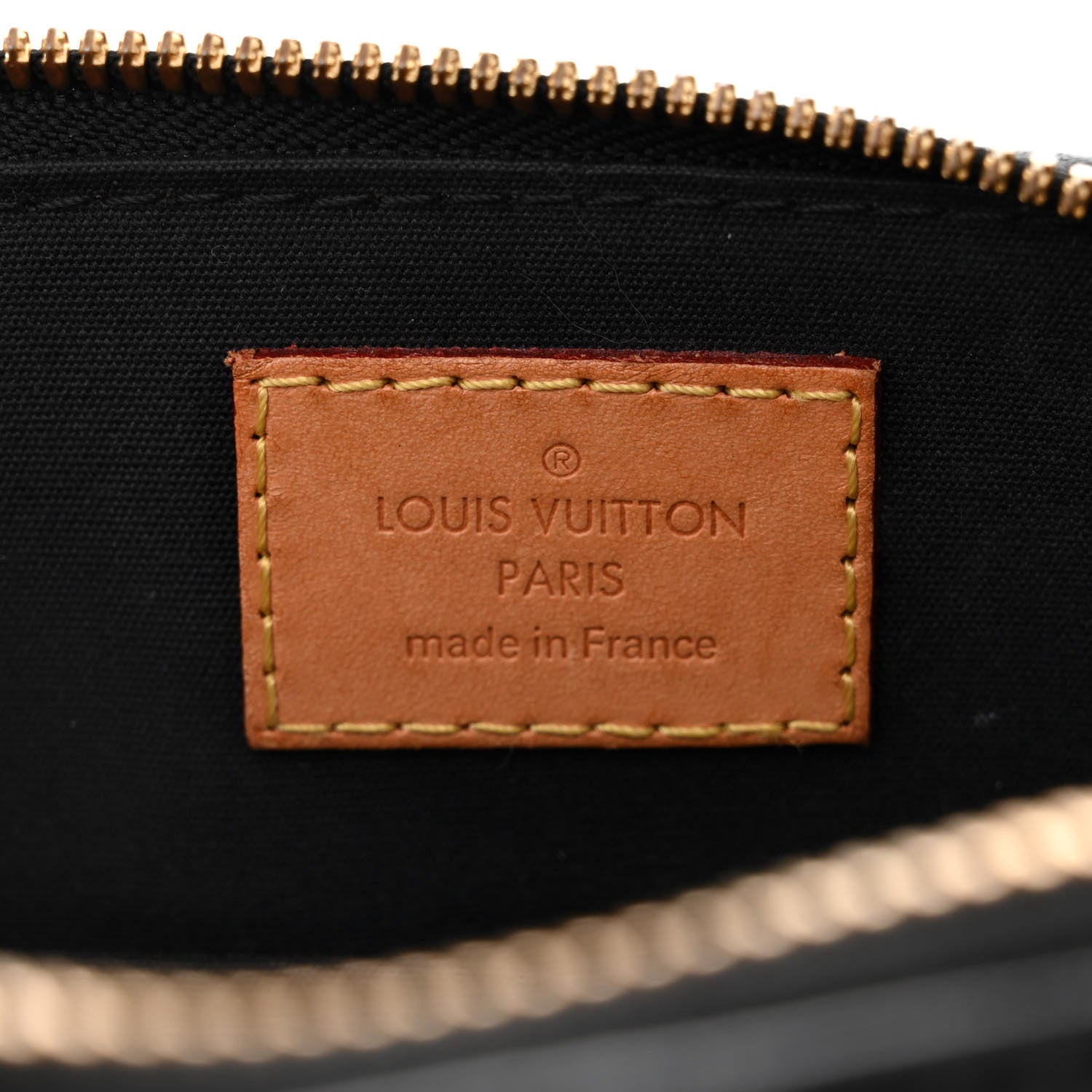 Louis Vuitton Vernis Alma BB Noir Magnetique 6 of 10