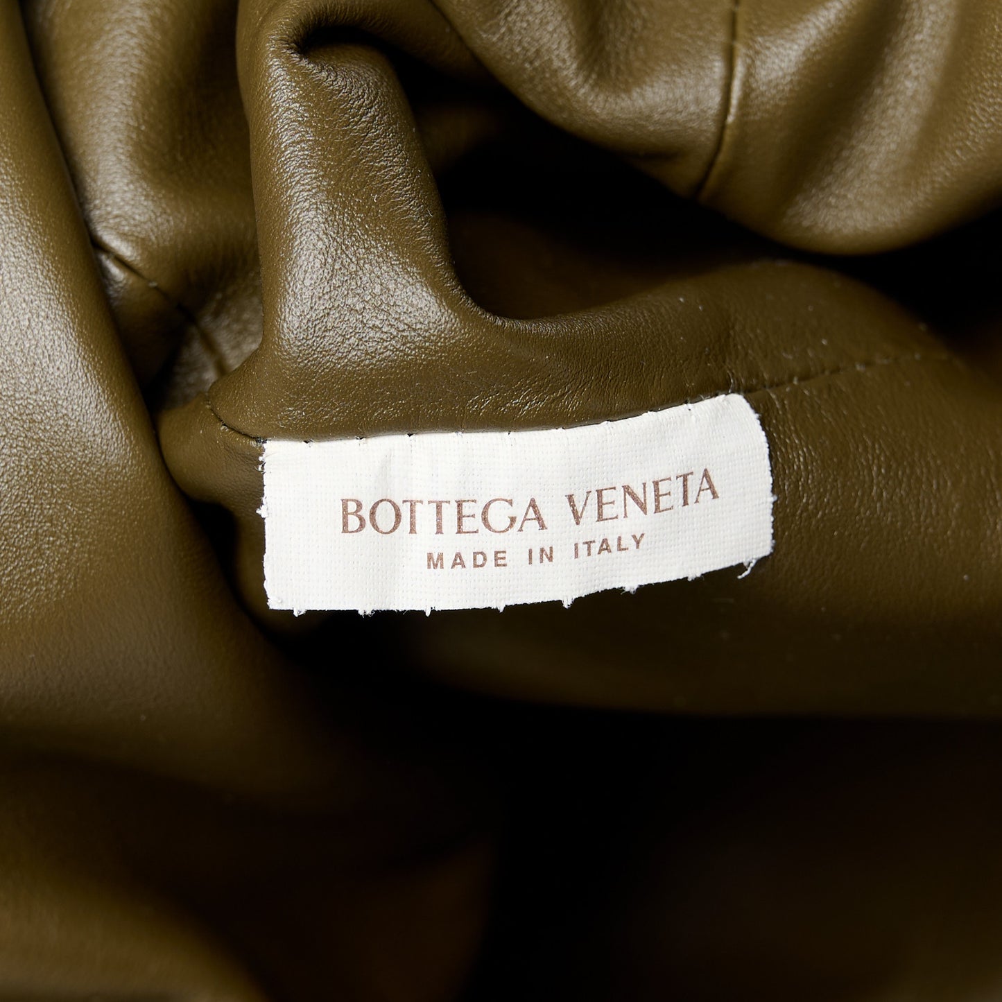 Smooth Butter Calf The Pouch Oversized Clutch Mud