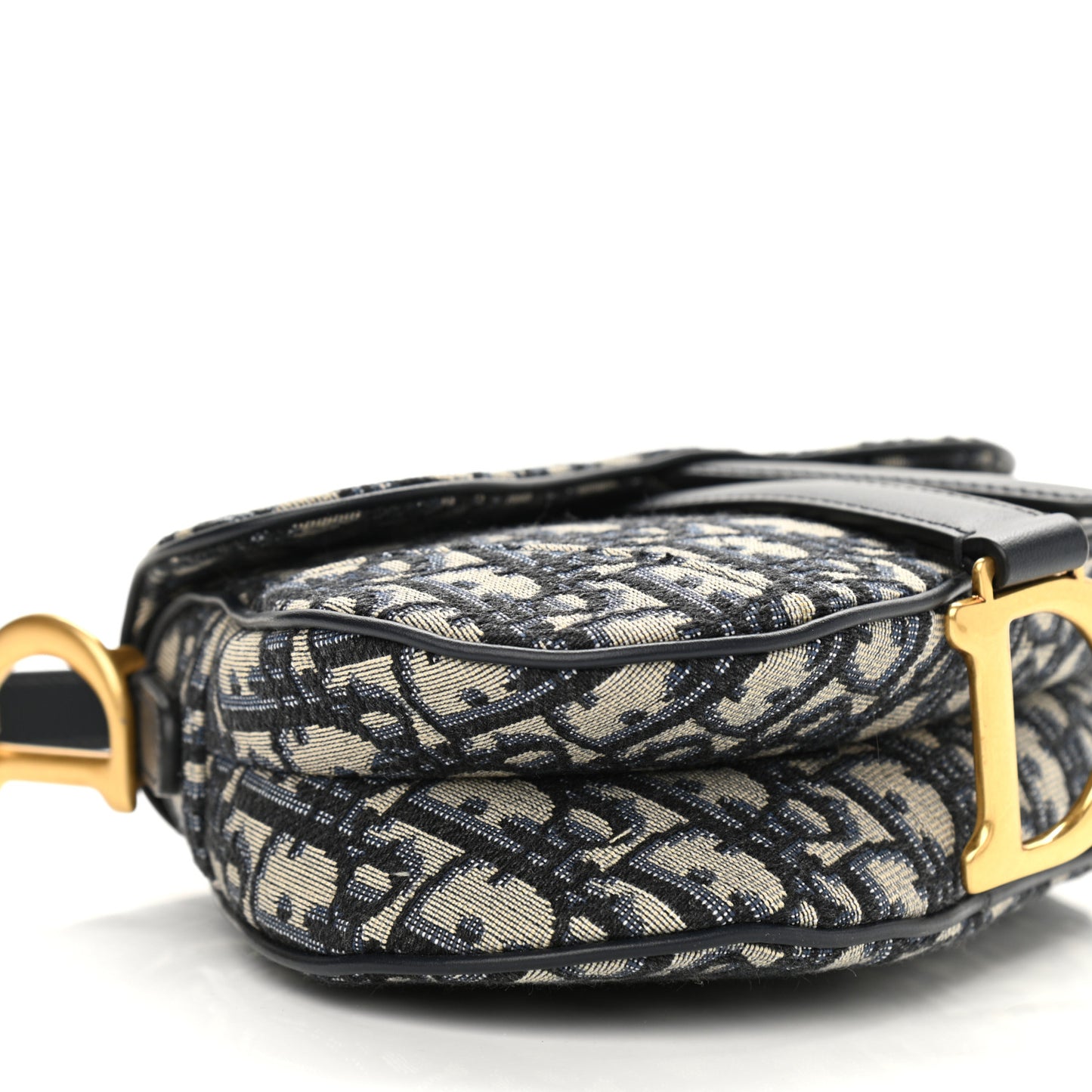 Oblique Mini Saddle Bag Blue