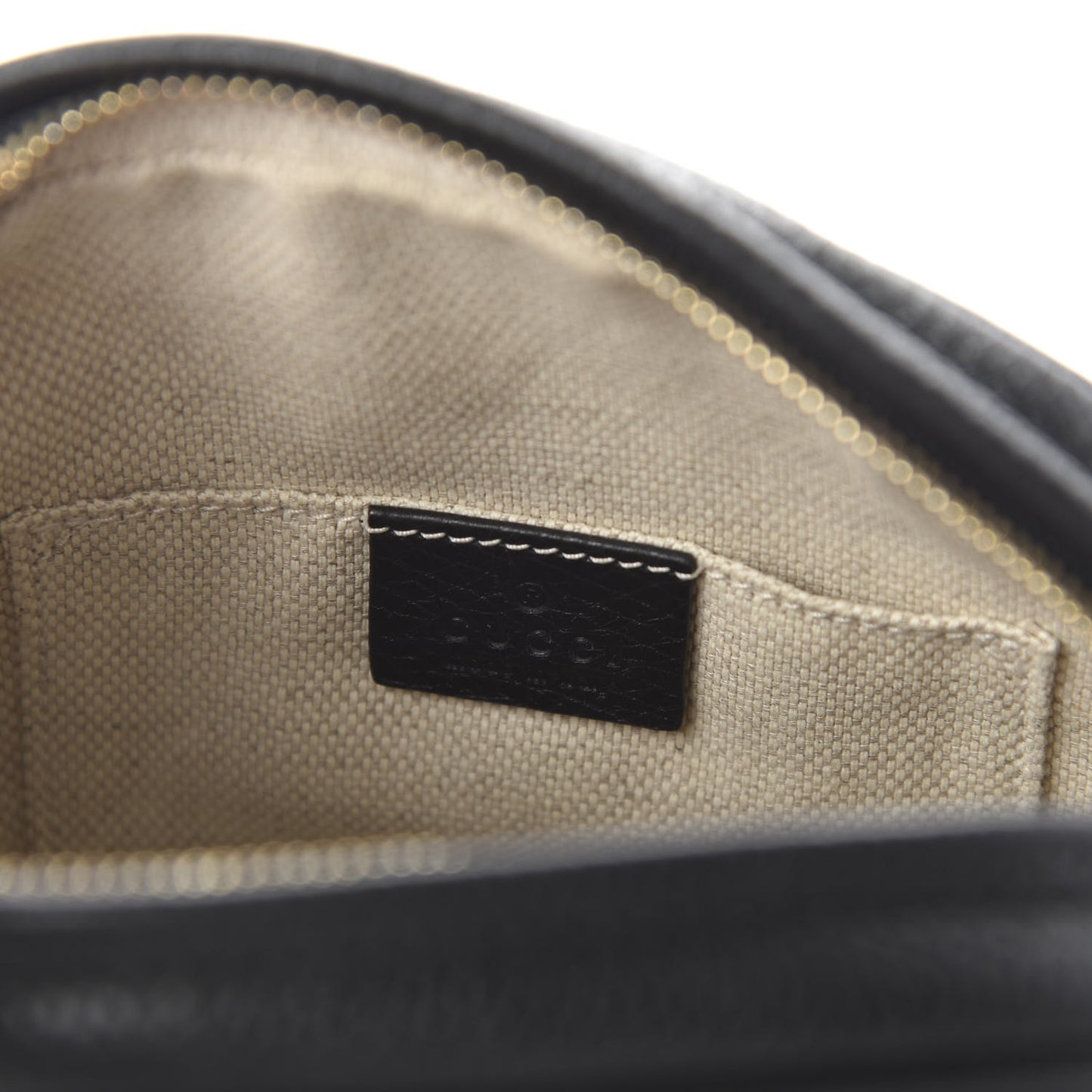 Pebbled Calfskin Mini Soho Chain Bag Black