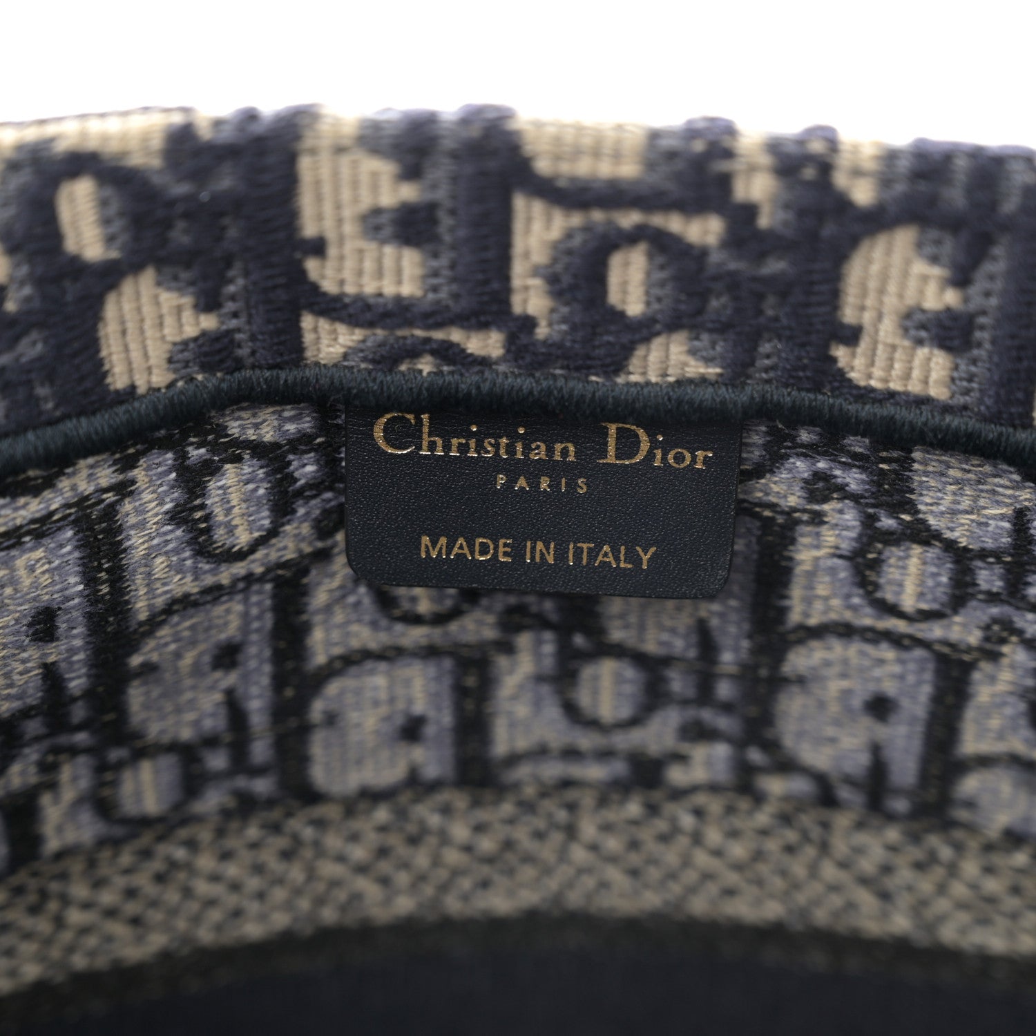 Christian Dior Oblique Medium Book Tote Blue Multicolor 6 of 11