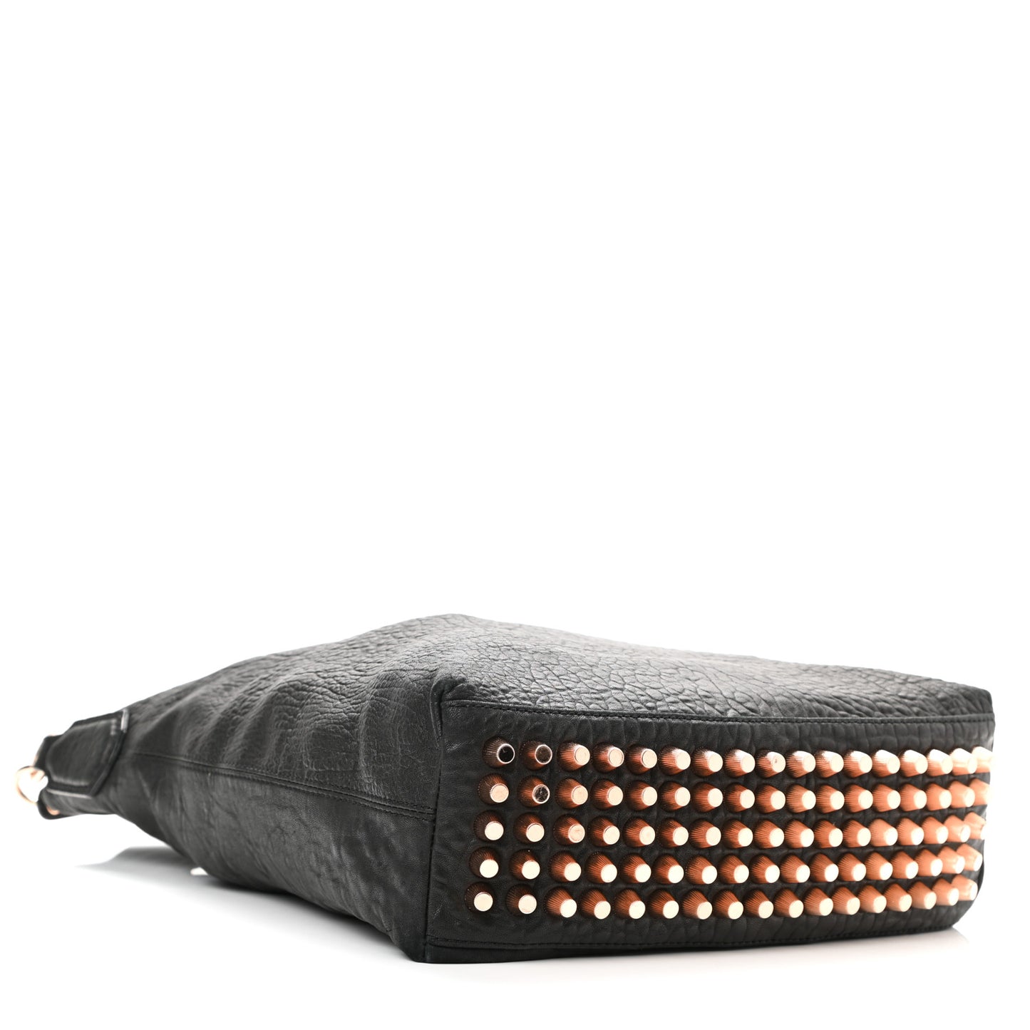 Pebbled Lambskin Darcy Hobo Black