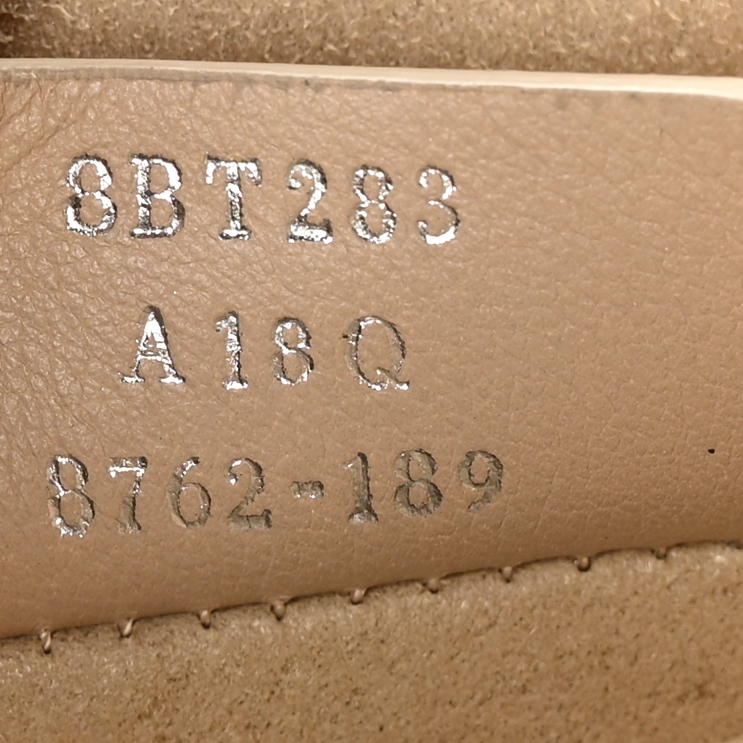 Fendi Vitello Liberty Scalloped Studded Kan I Shoulder Bag Grigio Perla 8 of 11