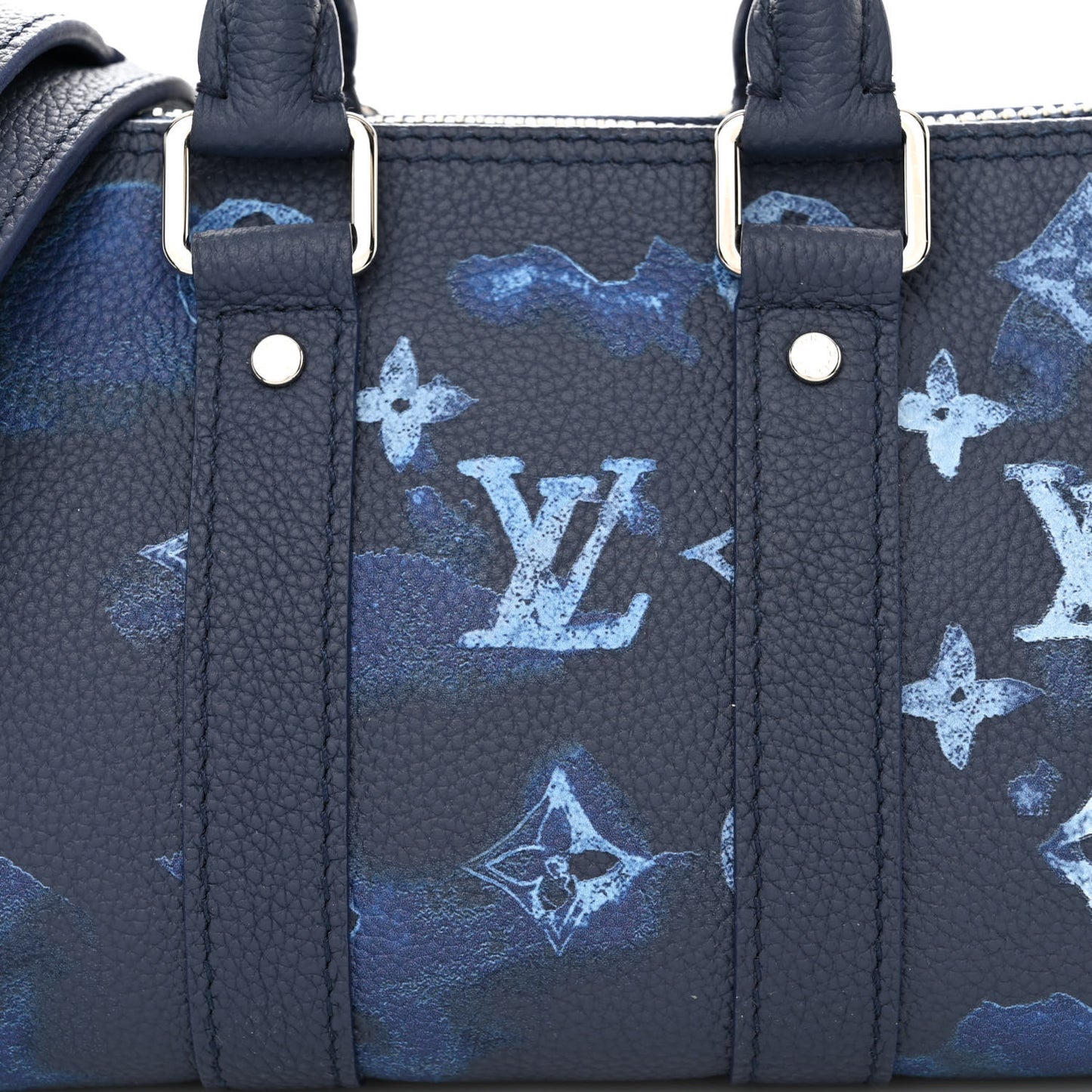 Monogram Ink Watercolor Keepall XS Blue