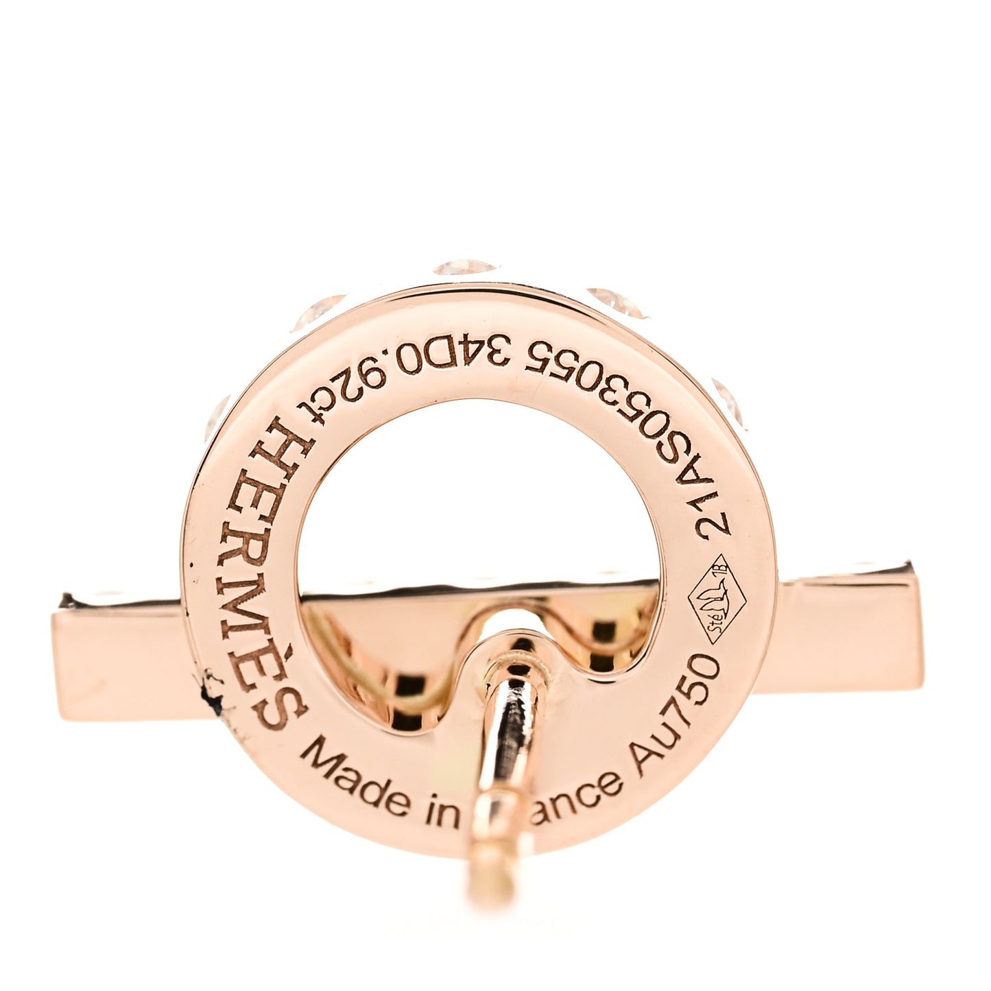 18K Rose Gold Diamond Finesse Earrings