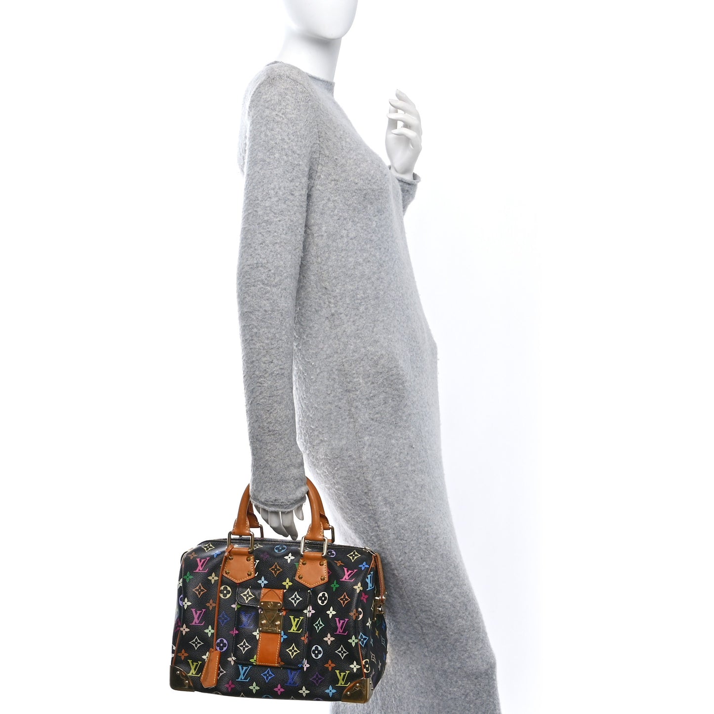 Monogram Multicolor Speedy 30 Black