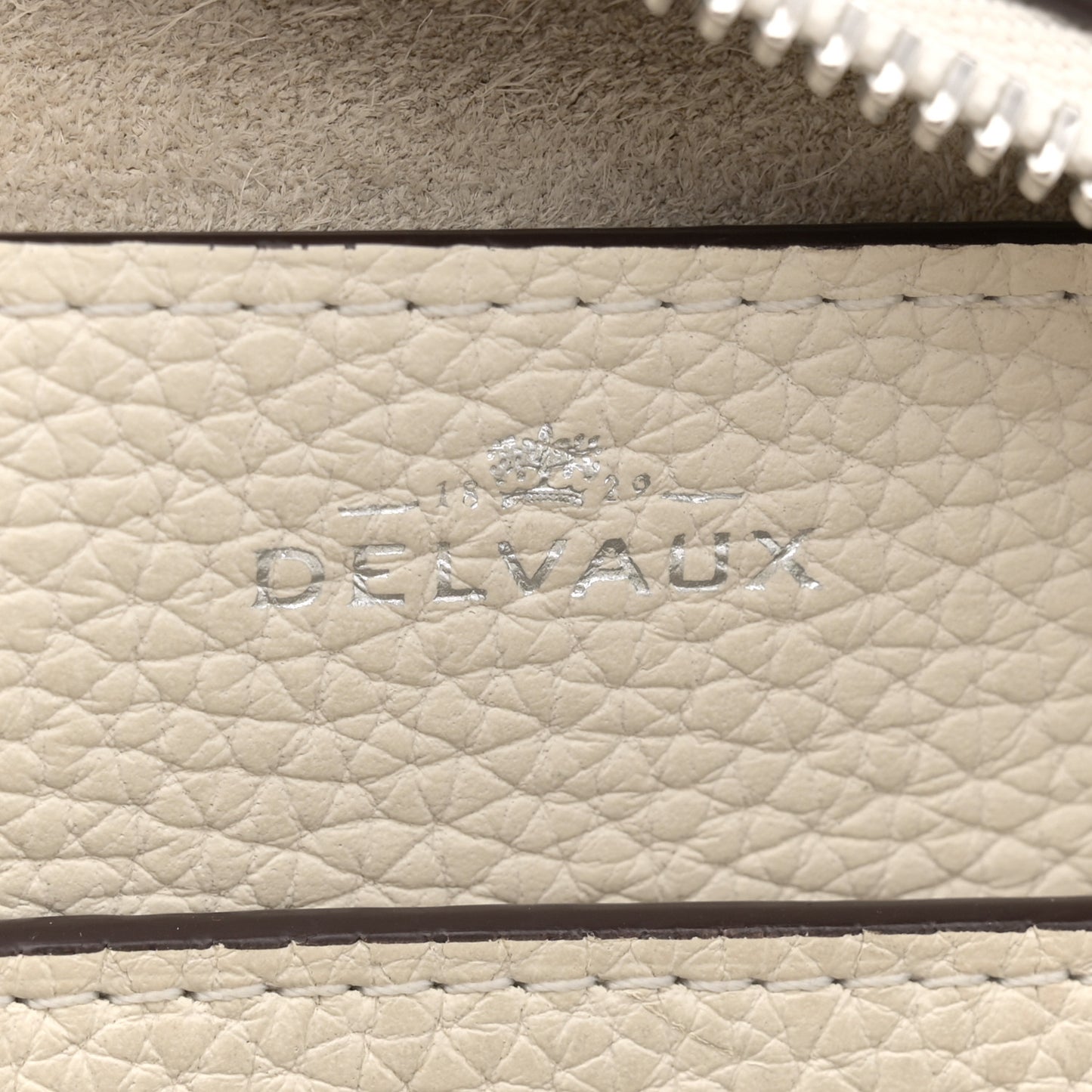 Taurillon Soft Mini Cool Box Satchel Ivory