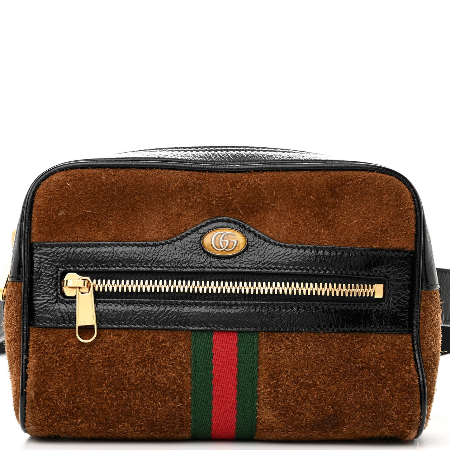 Suede Small Ophidia Belt Bag 85 34 Brown