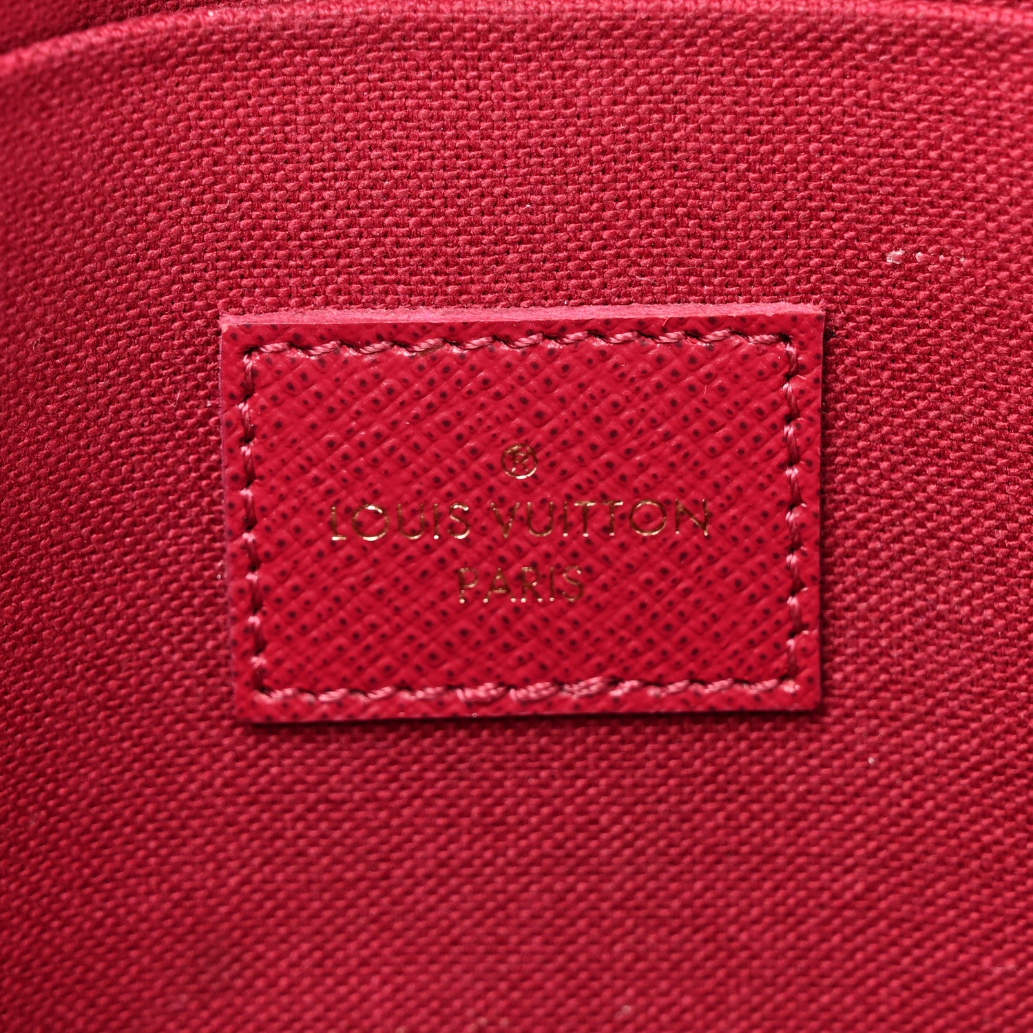 Louis Vuitton Monogram Pochette Felicie Chain Wallet Fuchsia 8 of 14