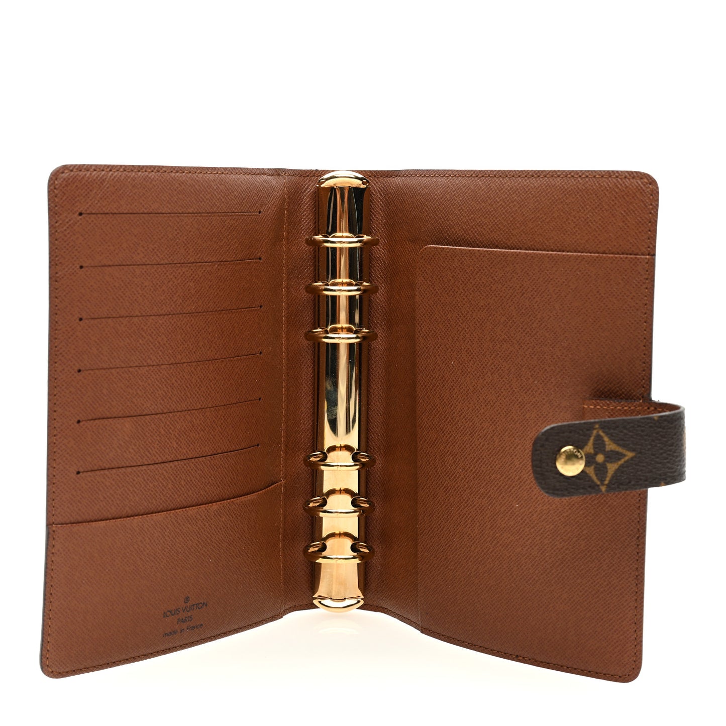 Monogram Medium Ring Agenda Cover