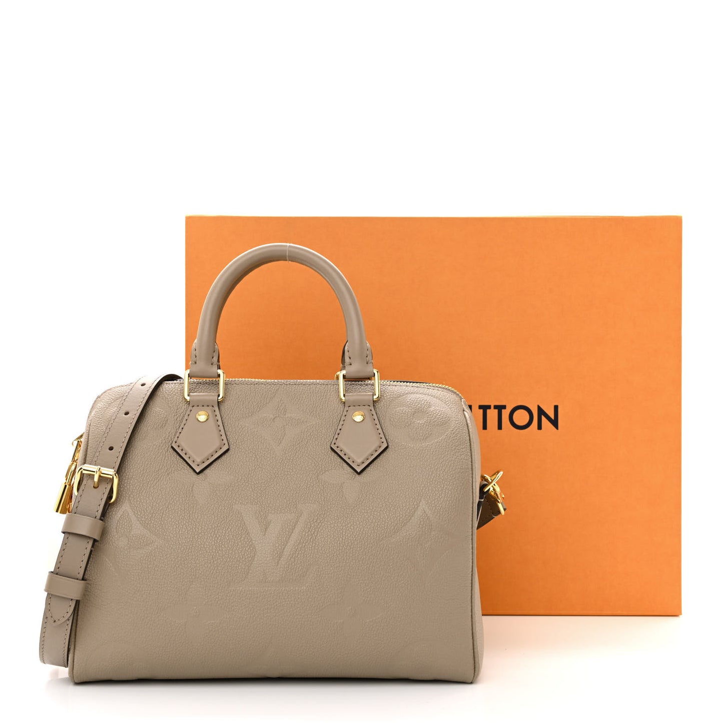 Empreinte Monogram Giant Speedy Bandouliere 25 Tourterelle