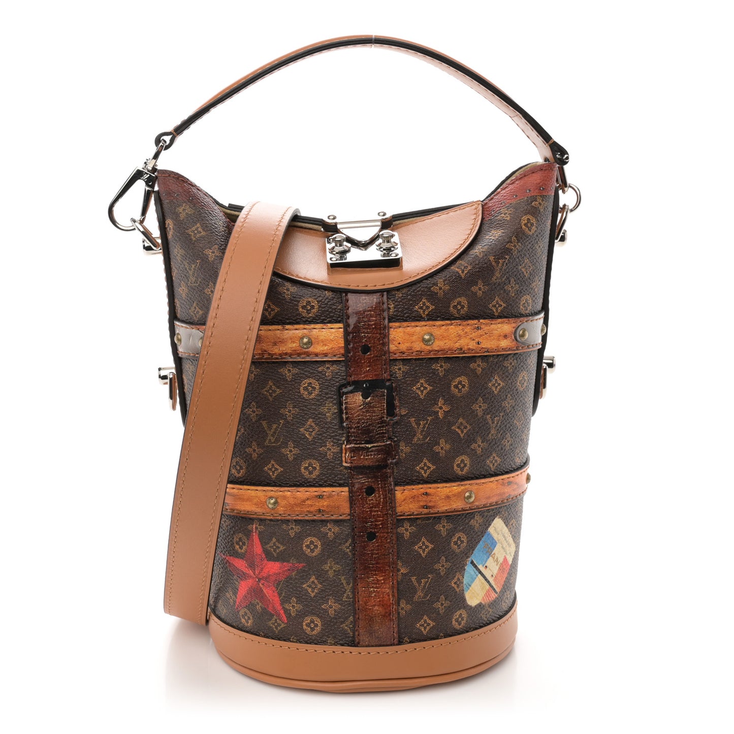 Transformed Monogram Time Trunk Duffle Bag