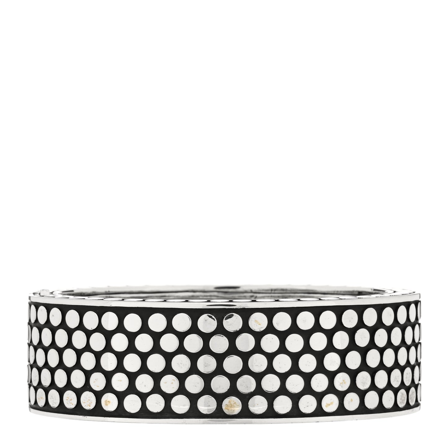 Sterling Silver Dot Bangle Bracelet