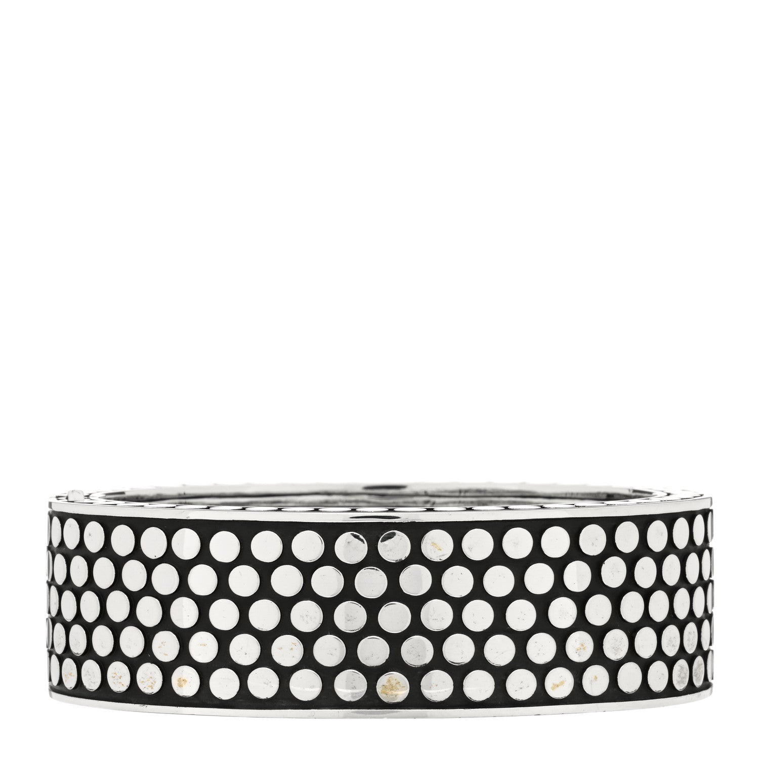 John Hardy Sterling Silver Dot Bangle Bracelet 1 of 4
