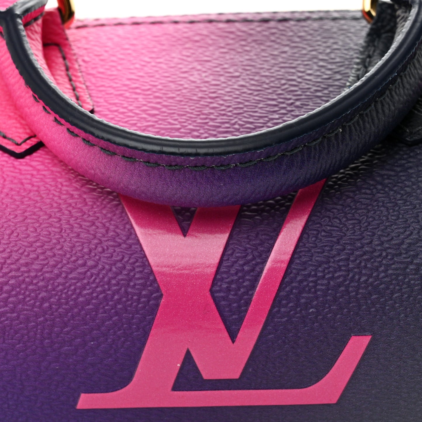 Monogram Giant Spring In The City Papillon BB Midnight Fuchsia