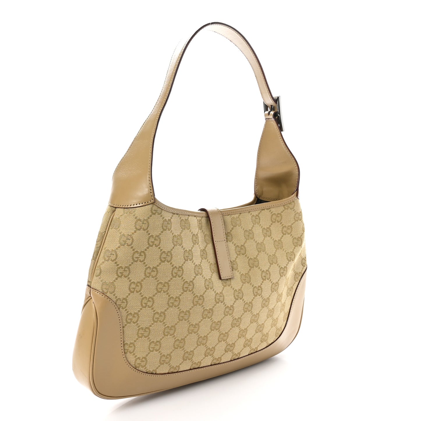 Monogram Web Jackie O Hobo Beige