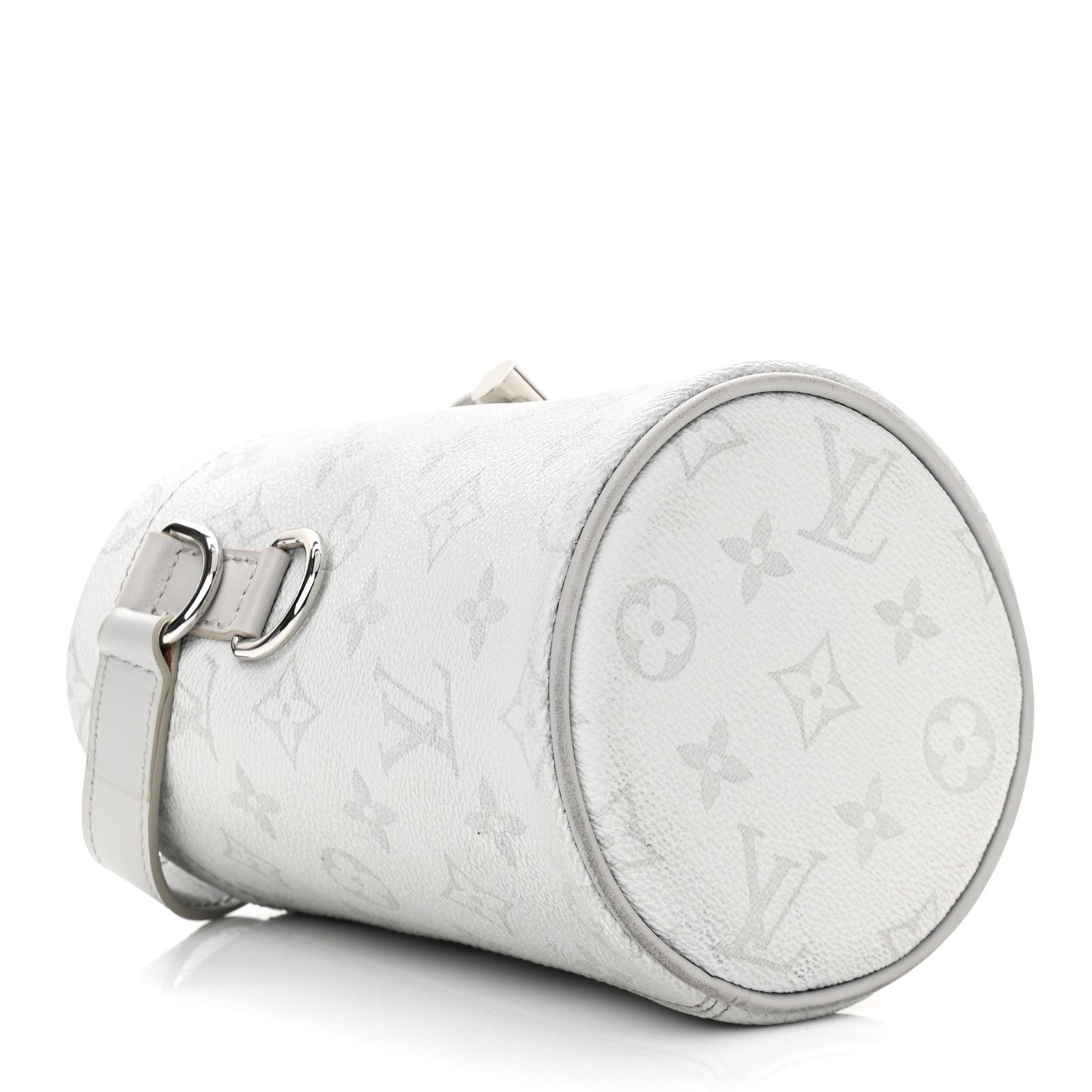 Monogram Chalk Nano Bag White