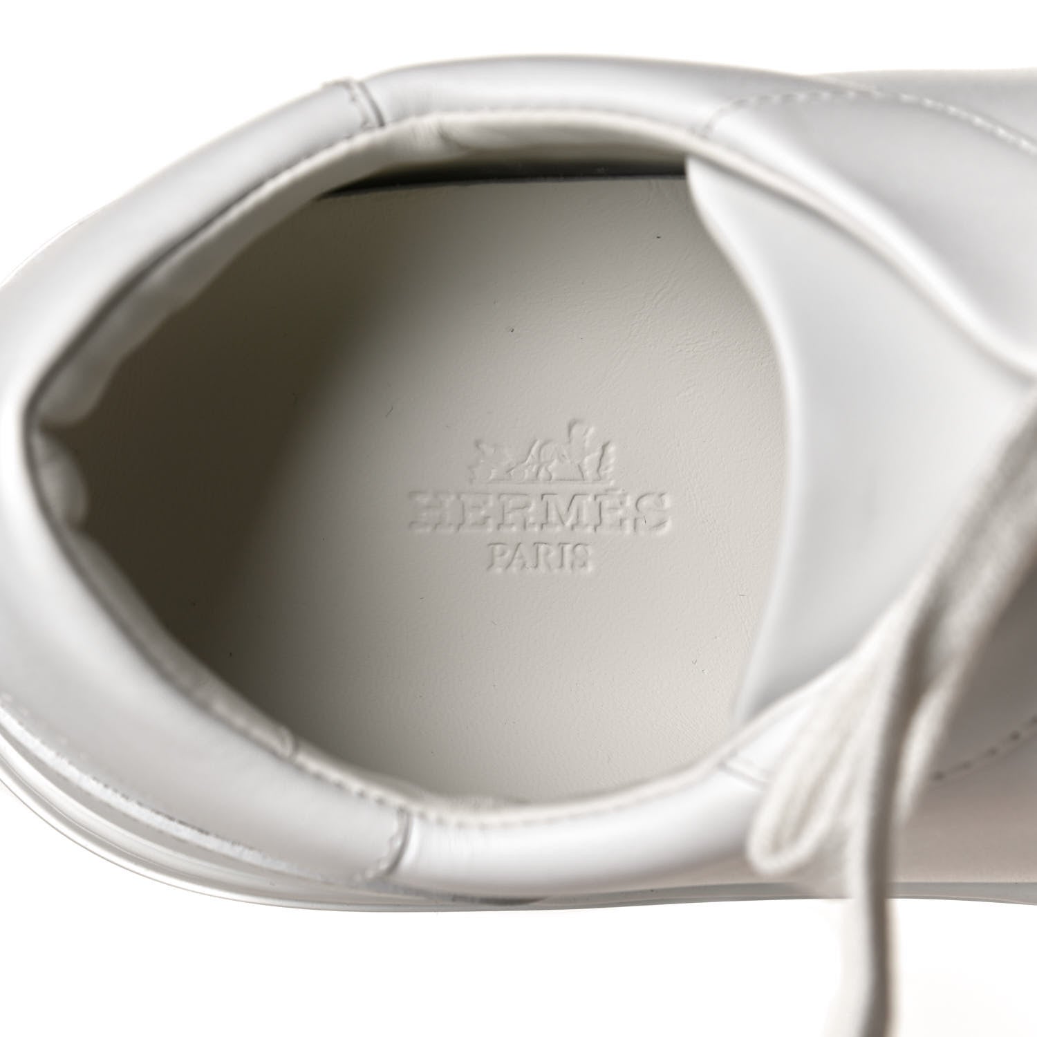 Hermes Calfskin Day Sneakers 41 White 9 of 10