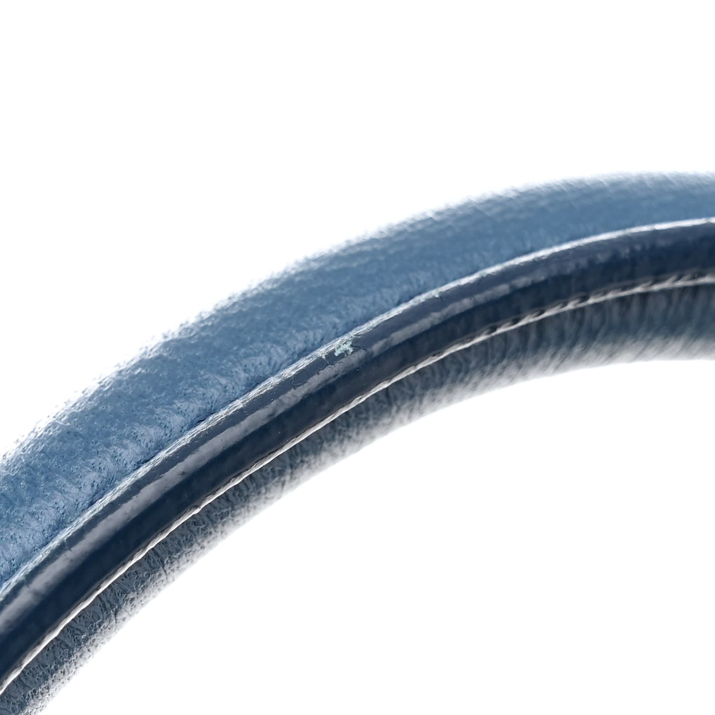 Nappa Matelasse Top Handle Bowler Cobalto