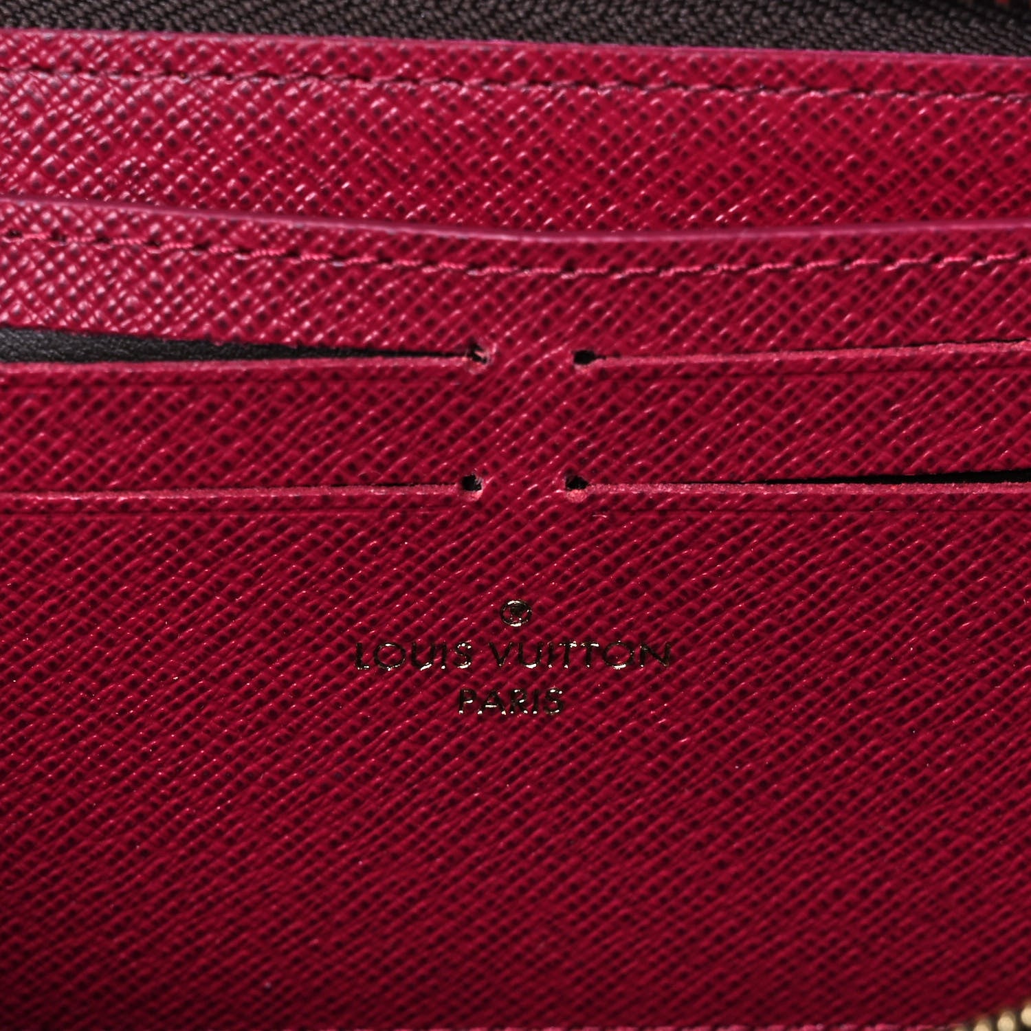 Louis Vuitton Monogram Clemence Wallet Fuchsia 6 of 12