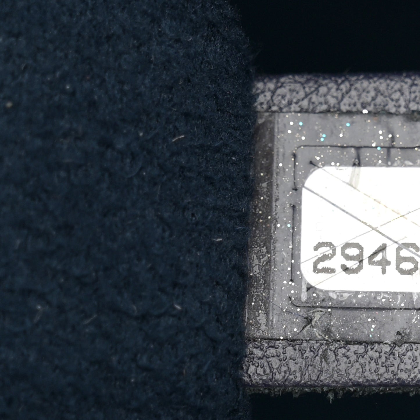 Caviar Medium Studded Deauville Tote Navy